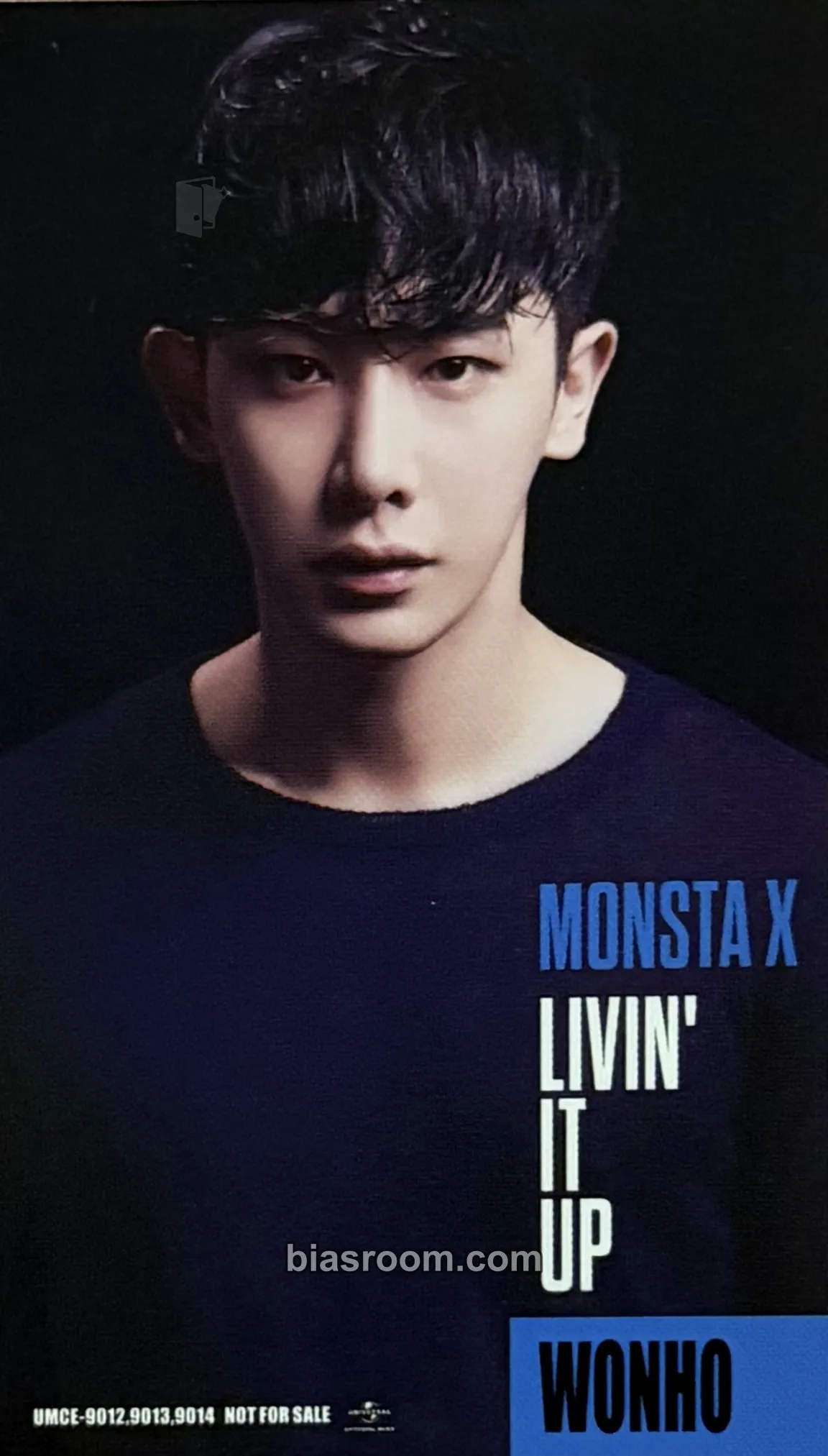 Wonho Livin' It Up Photocard - MONSTA X - MONSTA X K-pop photocard