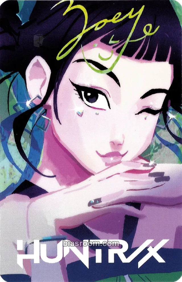 KPop Demon Hunters - Zoey - ‘For The Fans’ blind boxes Other blind package version merch photocard