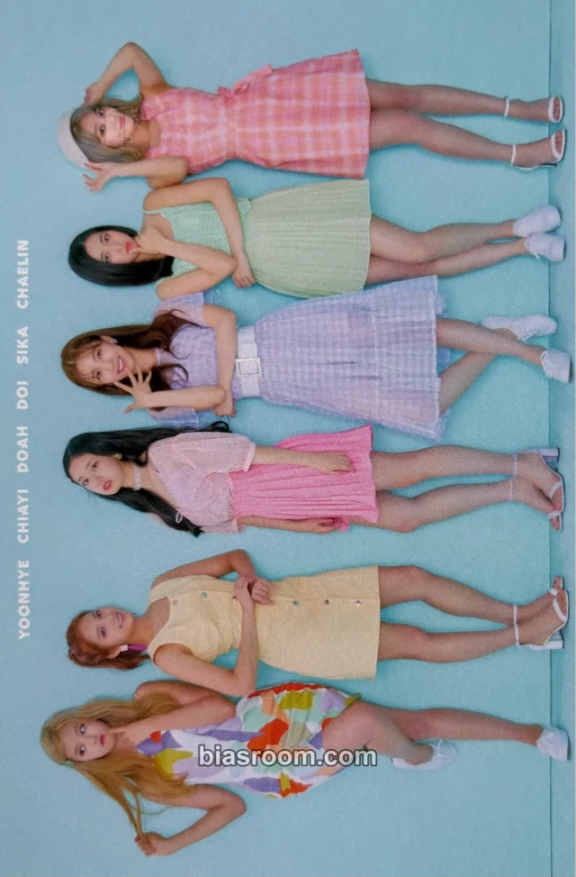 FANATICS - The Six Album postcard album inclusion