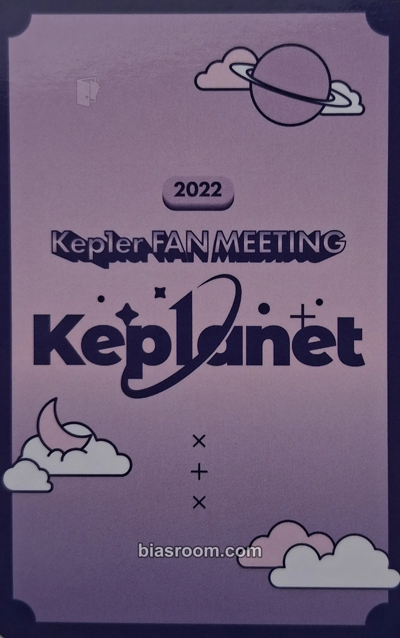 Xiaoting 1st Fan Meeting: Kep1anet Photocard - Kep1er | Bias Room