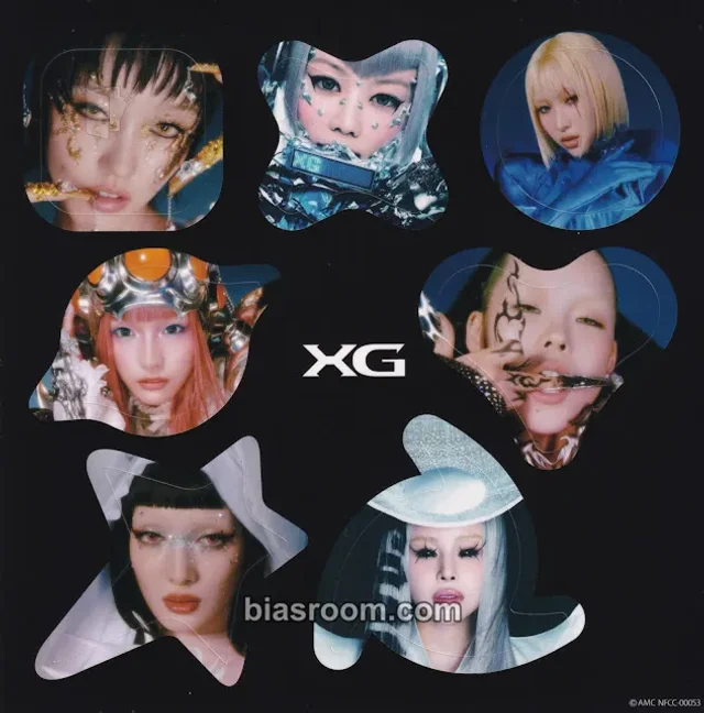 XG - THE CORE - 核 Album album inclusion sticker sheet standard version