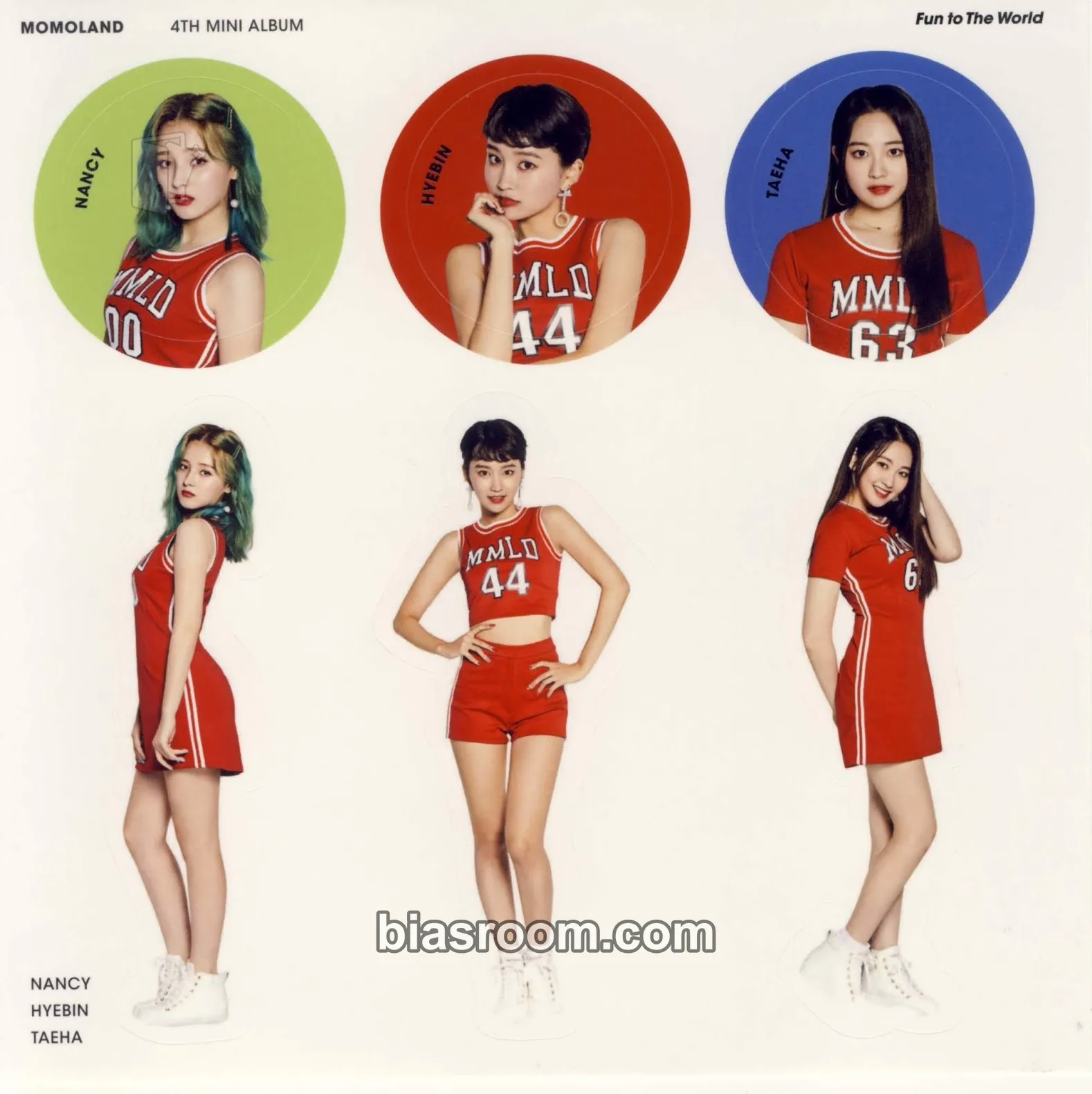 Fun to the World Photocard - MOMOLAND - MOMOLAND K-pop photocard
