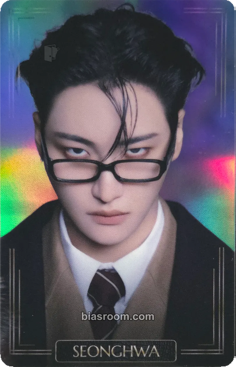 Seonghwa Higher Timepiece × ATEEZ Photocard - ATEEZ - ATEEZ K-pop photocard
