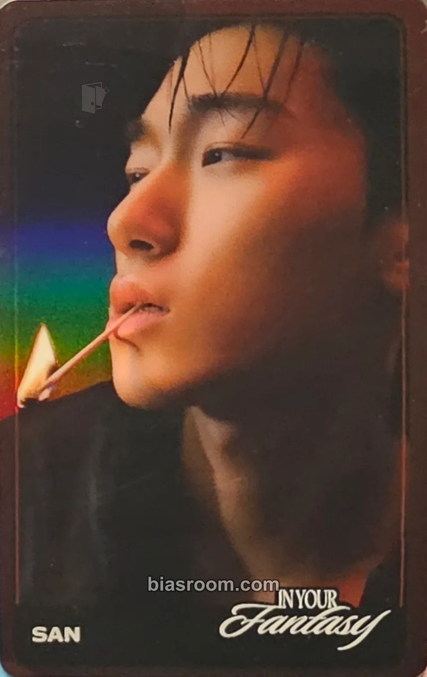 San Higher Timepiece × ATEEZ Photocard - ATEEZ - ATEEZ K-pop photocard