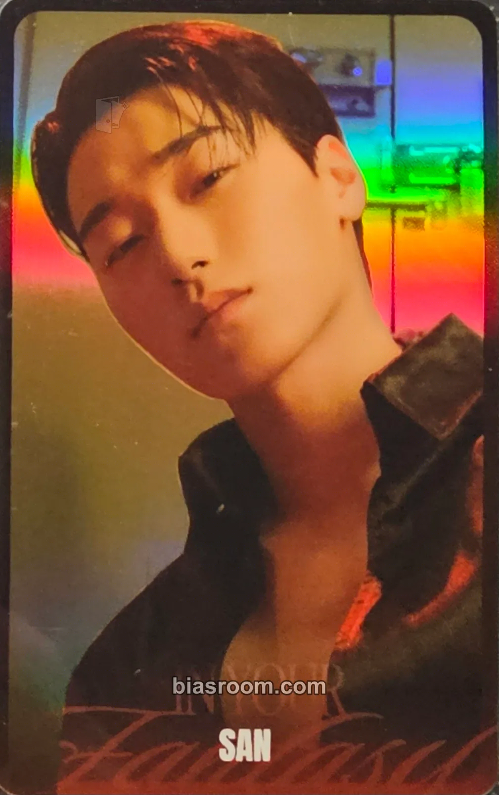 San Higher Timepiece × ATEEZ Photocard - ATEEZ - ATEEZ K-pop photocard