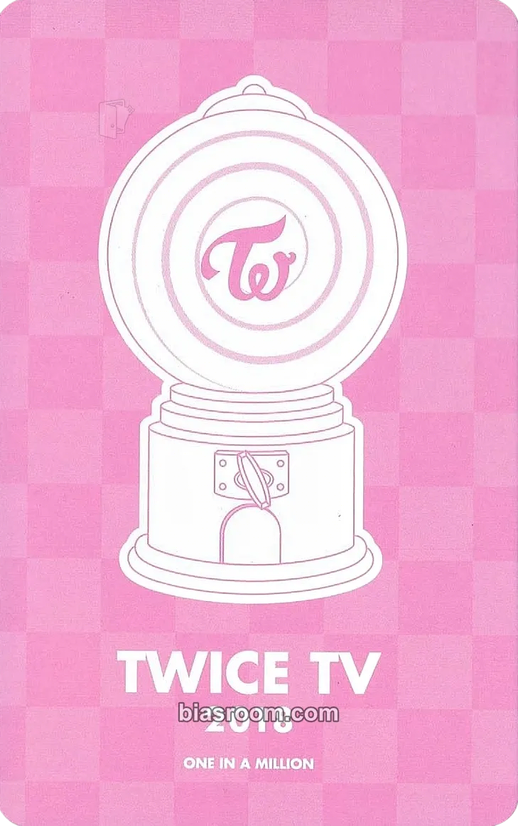 Sana TWICE TV 2018 DVD Photocard - TWICE | Bias Room