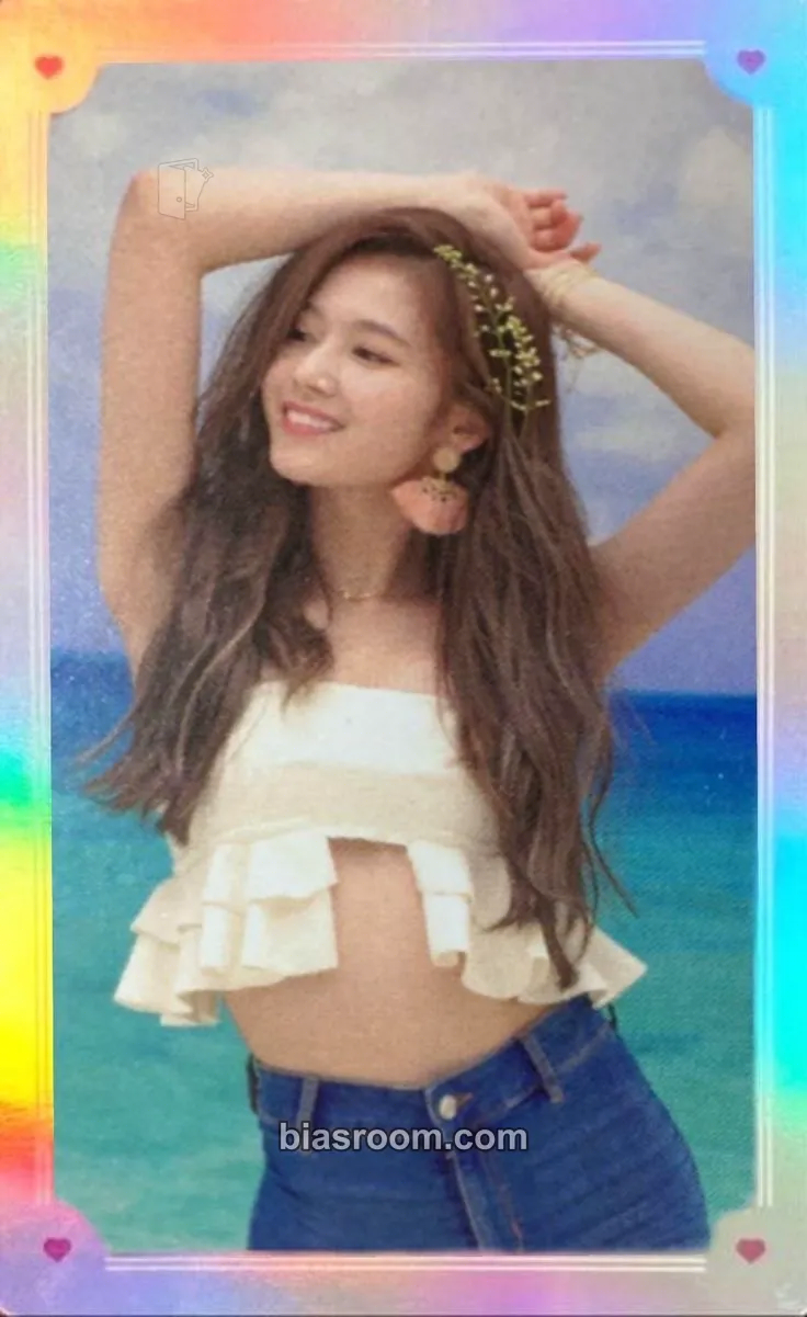 TWICE サナ SANA TWICE TV 2018 ホログラム トレカ Sana TWICE TV 2018 DVD Photocard - TWICE | Bias Room
