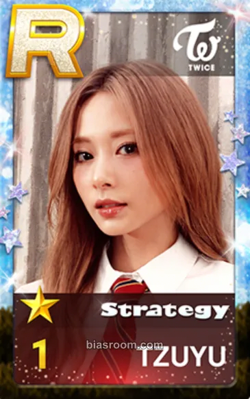 Tzuyu TWICE x SuperStar JYPNATION Photocard - TWICE - TWICE K-pop photocard
