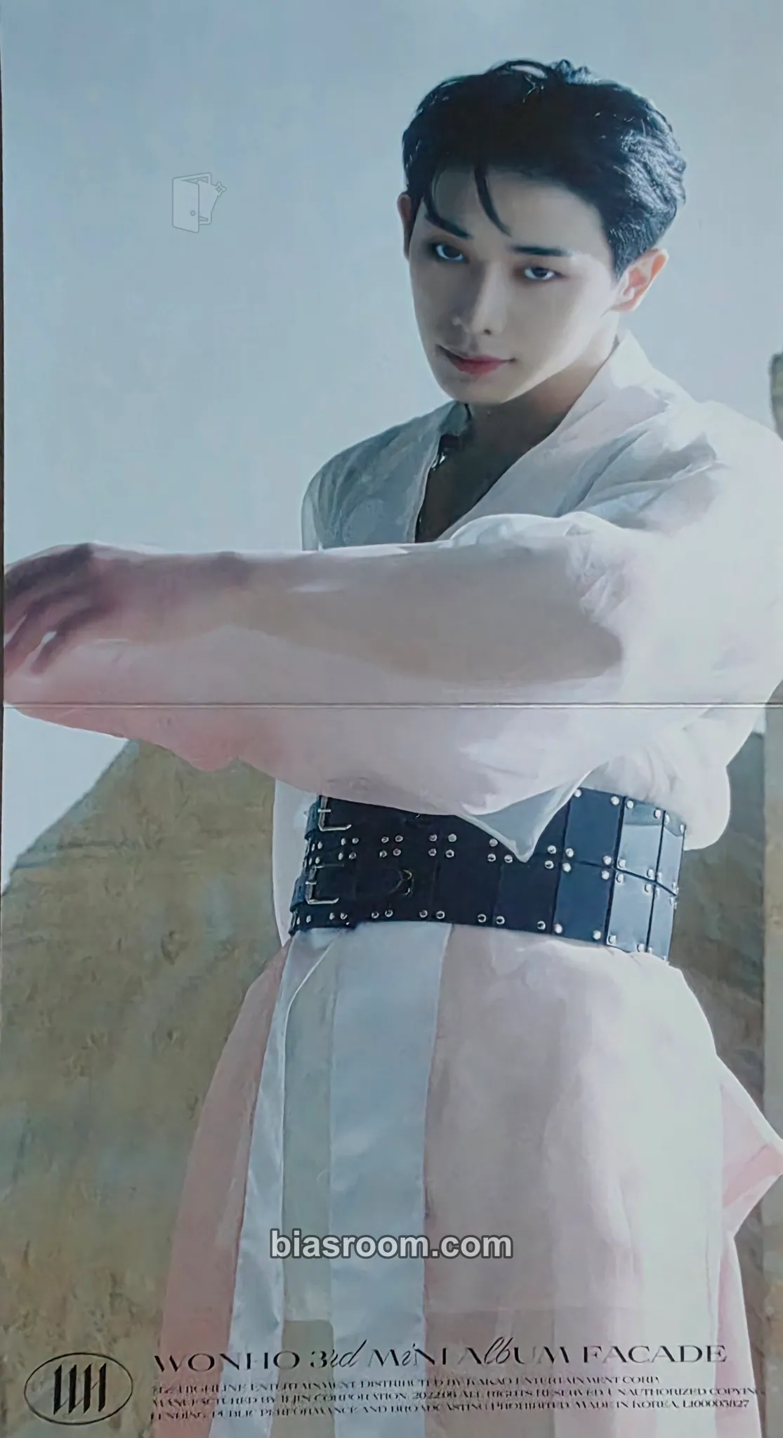 Wonho Facade Photocard - Wonho K-pop photocard