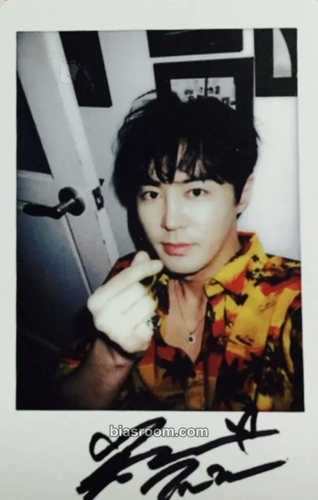 Shinhwa - Junjin - Heart Album album photocard polaroid