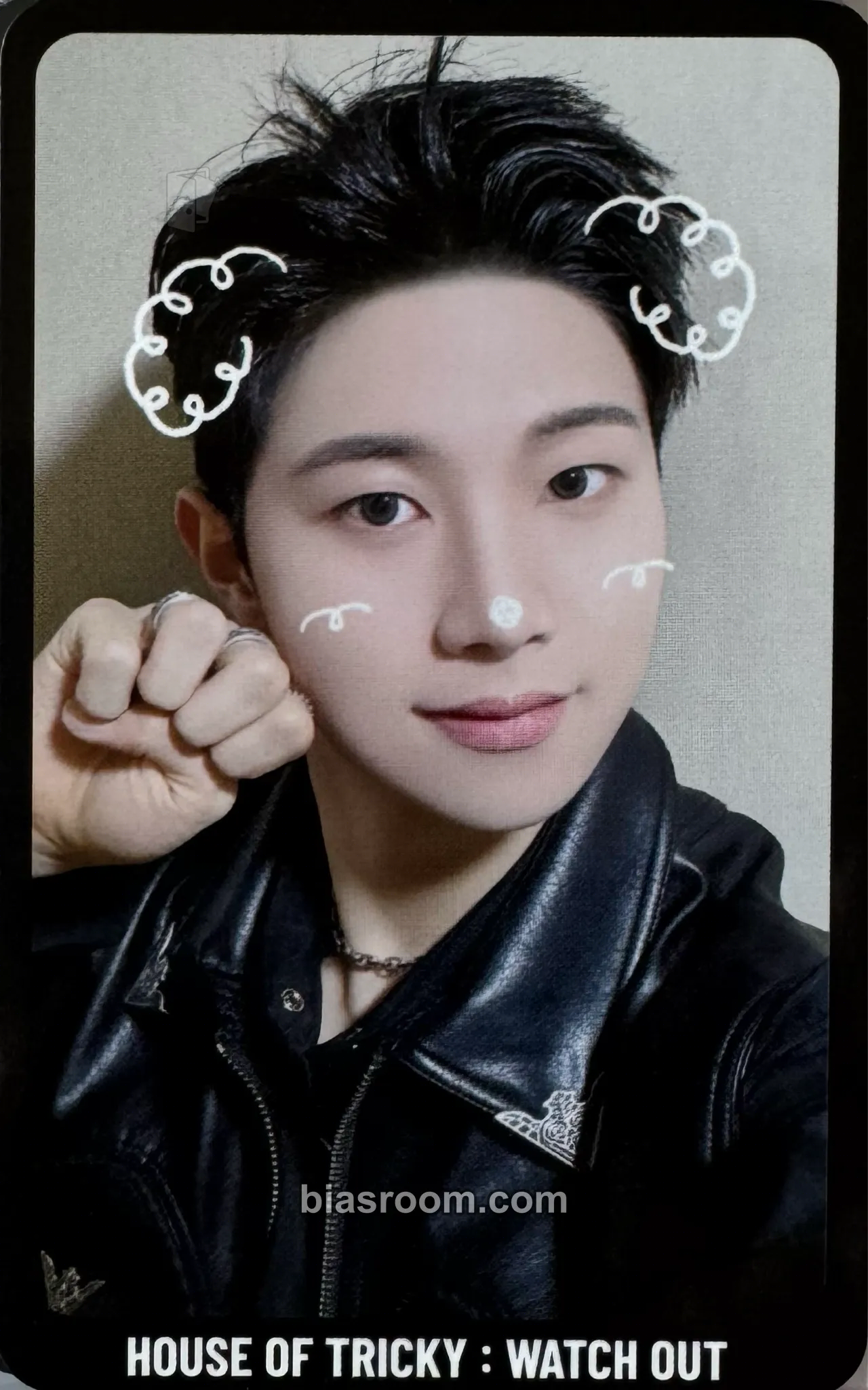 Hyunwoo HOUSE OF TRICKY : WATCH OUT Photocard - xikers - xikers K-pop photocard