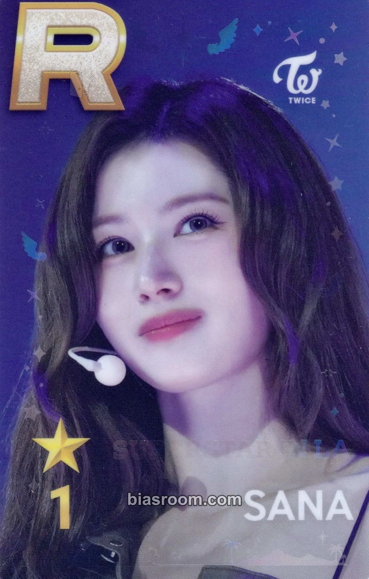 Sana TWICE x SuperStar JYPNATION Photocard - TWICE - TWICE K-pop photocard