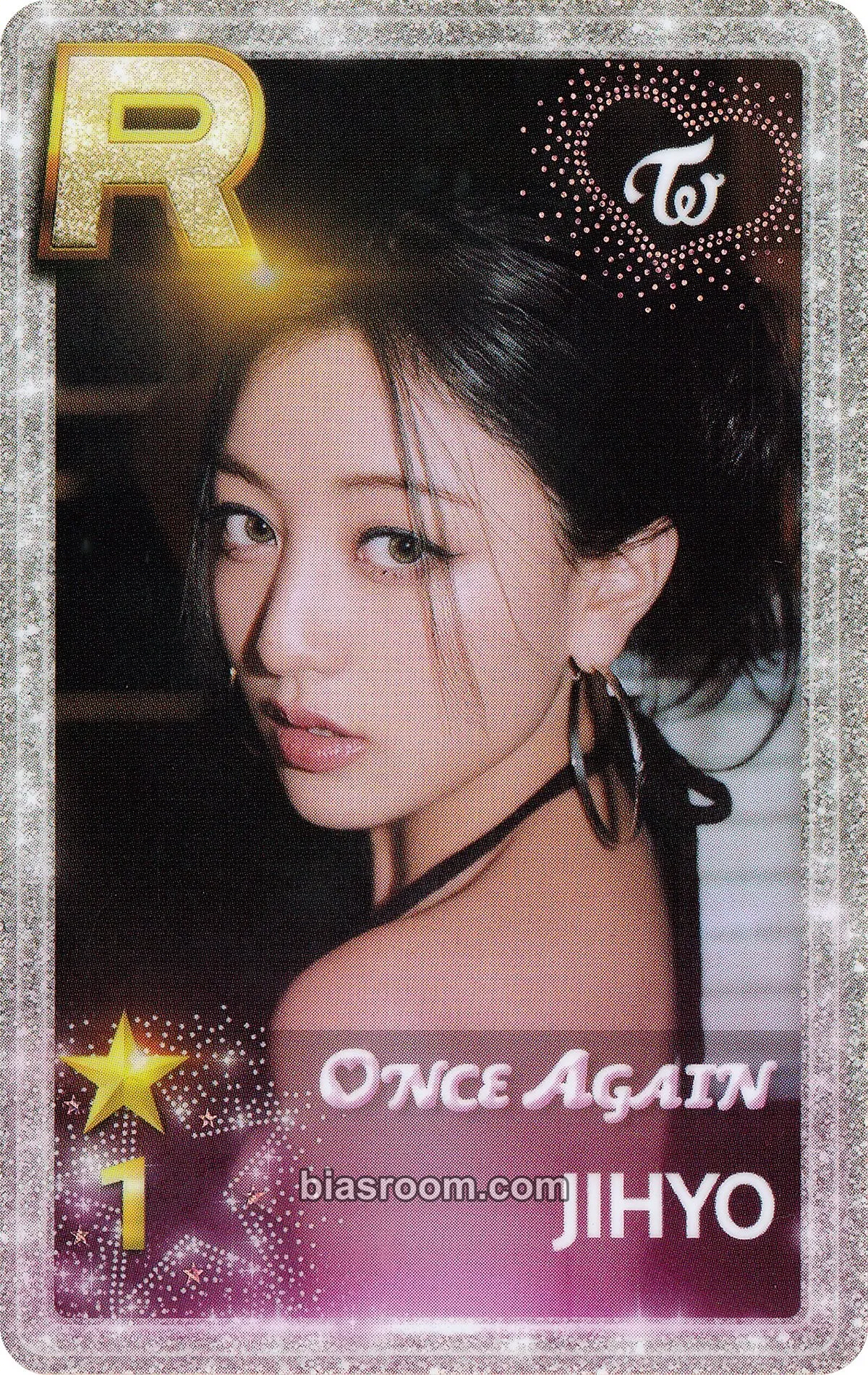 Jihyo TWICE x SuperStar JYPNATION Photocard - TWICE - TWICE K-pop photocard