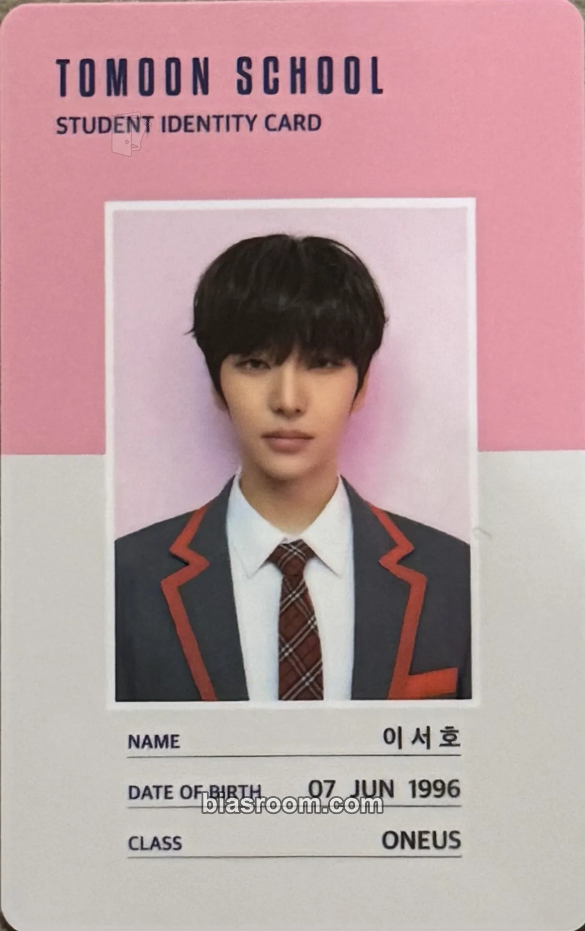 Seoho 1st Fan Meeting Earth & Moon Photocard - ONEUS - ONEUS K-pop photocard