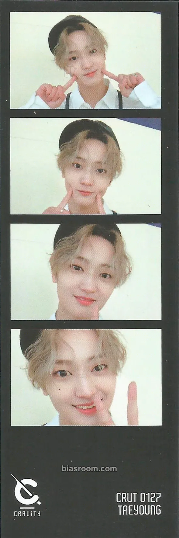 Taeyoung HIDEOUT: REMEMBER WHO WE ARE - SEASON 1 Photocard - CRAVITY - CRAVITY K-pop photocard