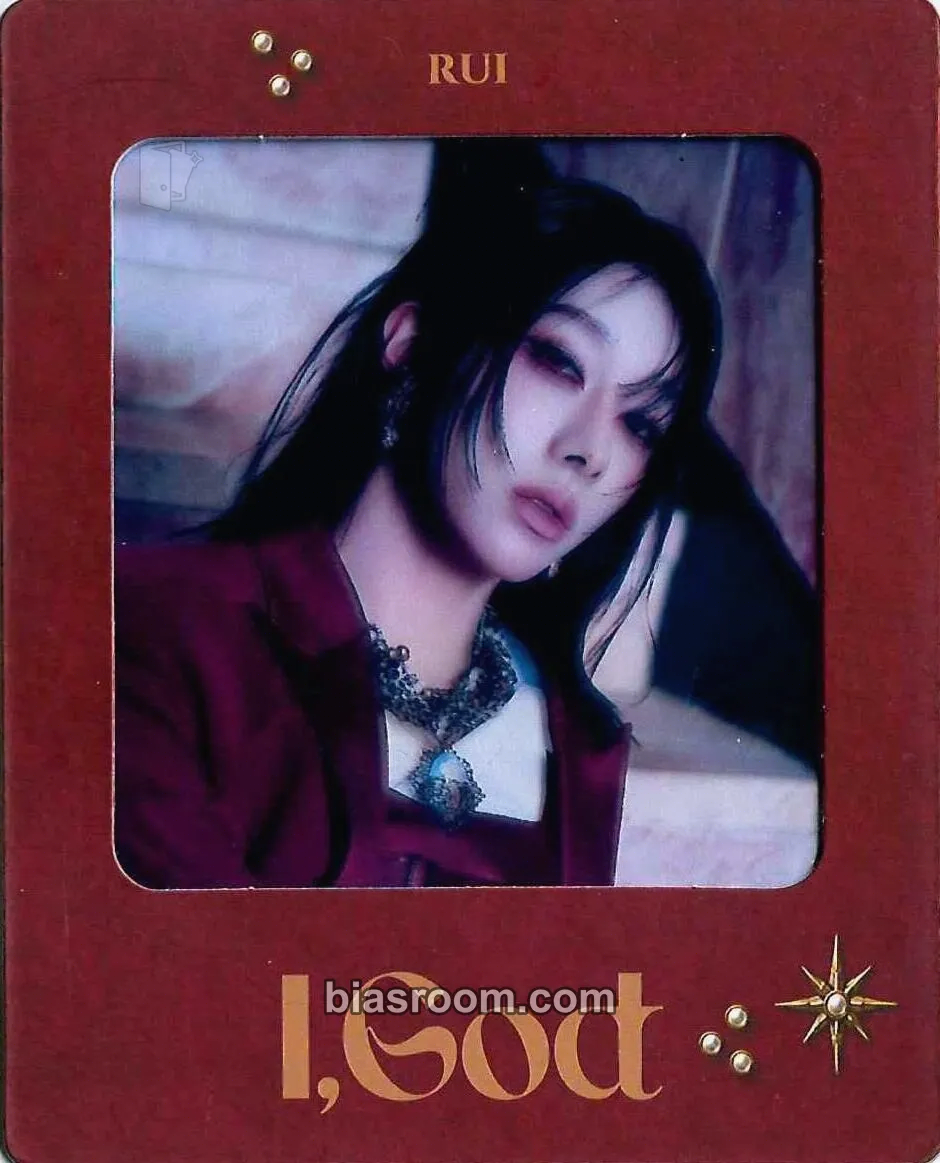 Rui I, God Photocard - XLOV - photocard K-pop di XLOV