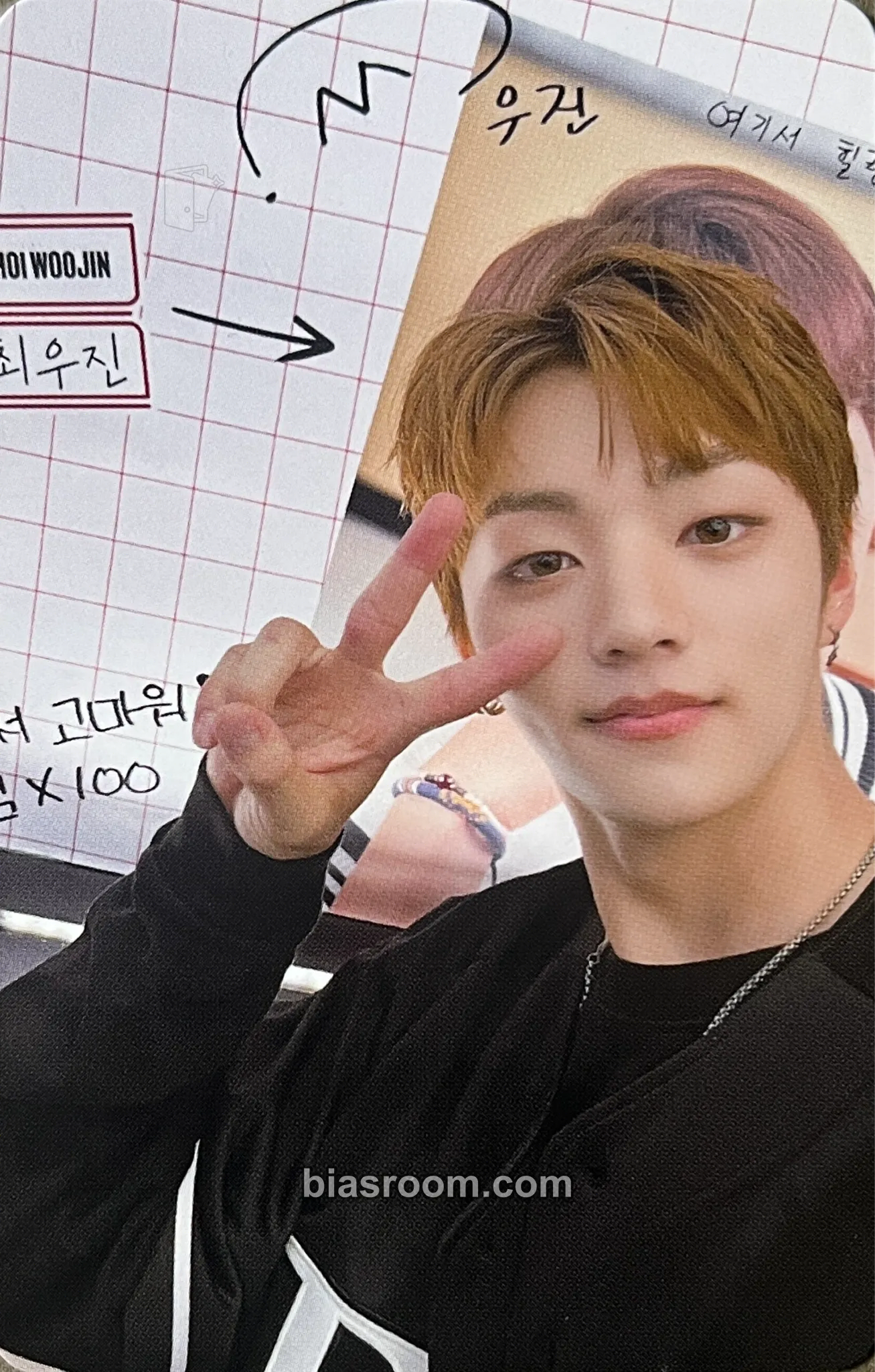 Choi Woojin Redstart Boys 1st Fanmeeting “This time is out turn” Photocard - TIOT - TIOT K-pop photocard