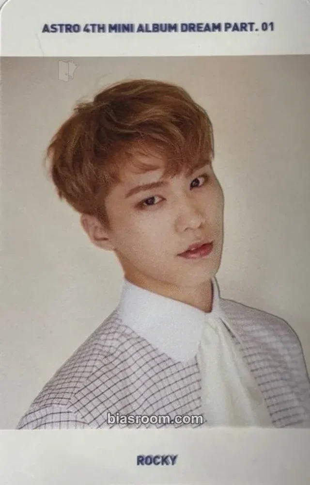 ASTRO - Rocky - Dream Part.01 Album album photocard night version transparent