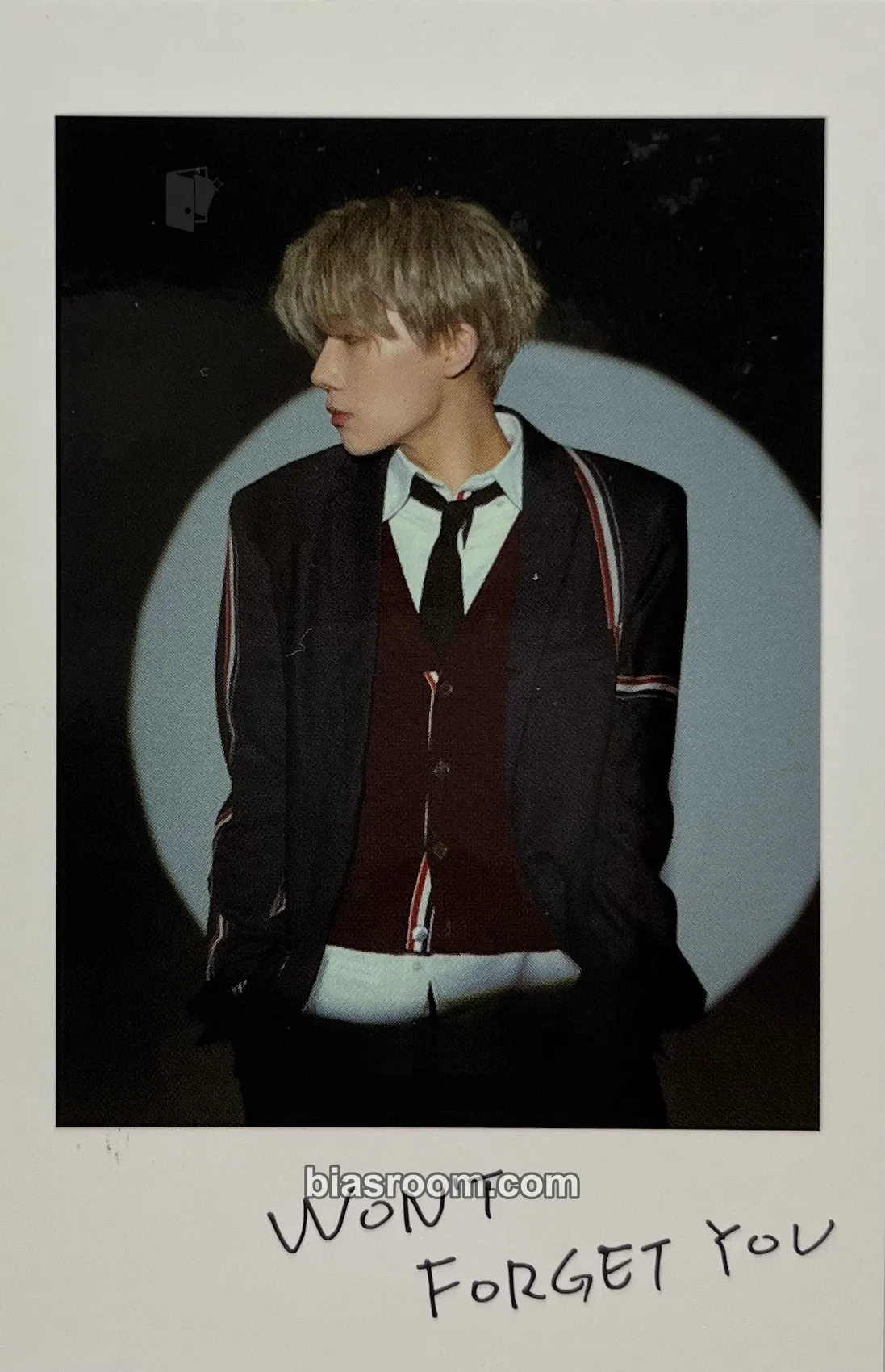 Sungkyu Won't forget you (Sungkyu Solo) Photocard - INFINITE - INFINITE K-pop photocard