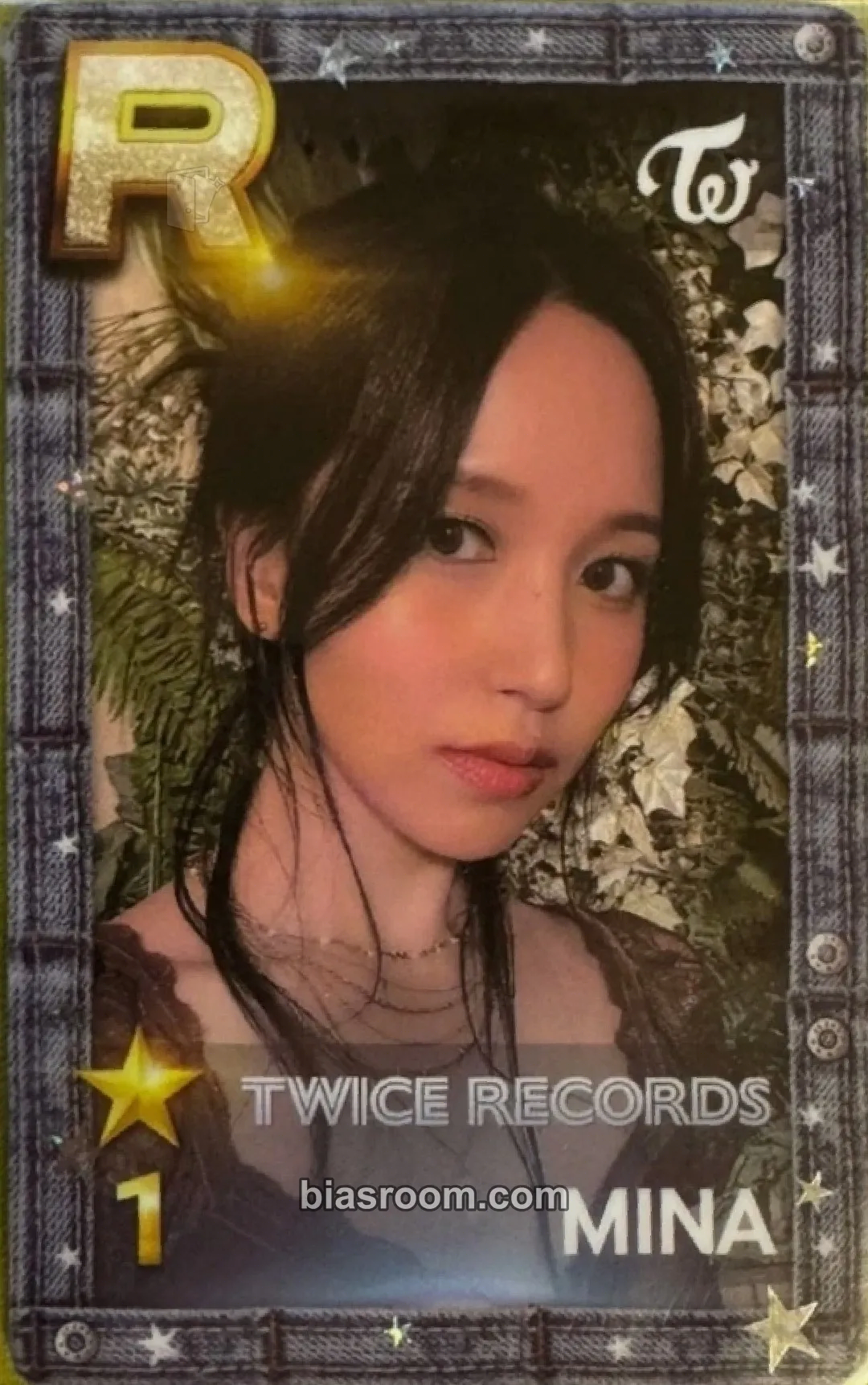 Mina TWICE x SuperStar JYPNATION Photocard - TWICE - TWICE K-pop photocard