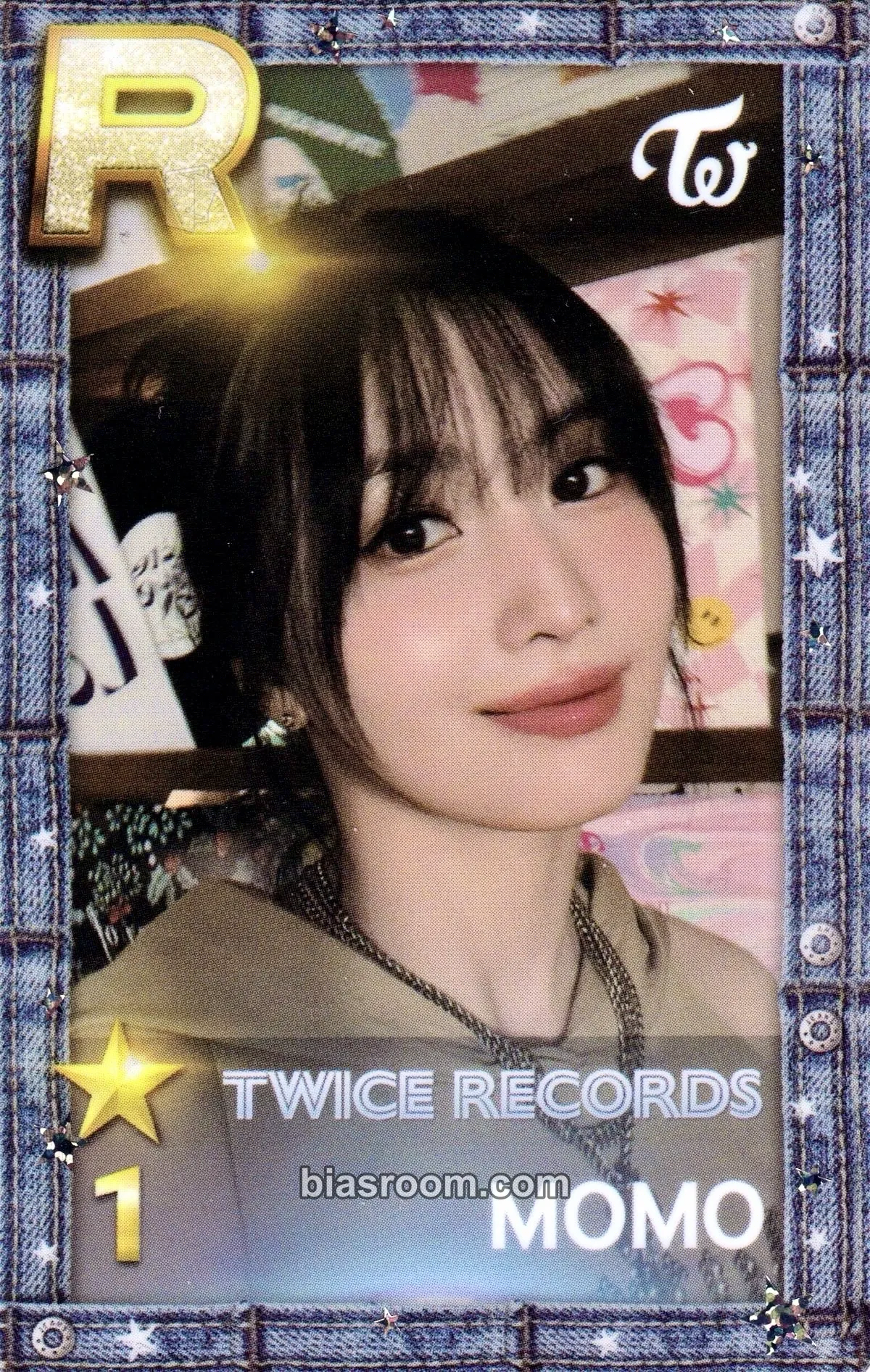 Momo TWICE x SuperStar JYPNATION Photocard - TWICE - TWICE K-pop photocard