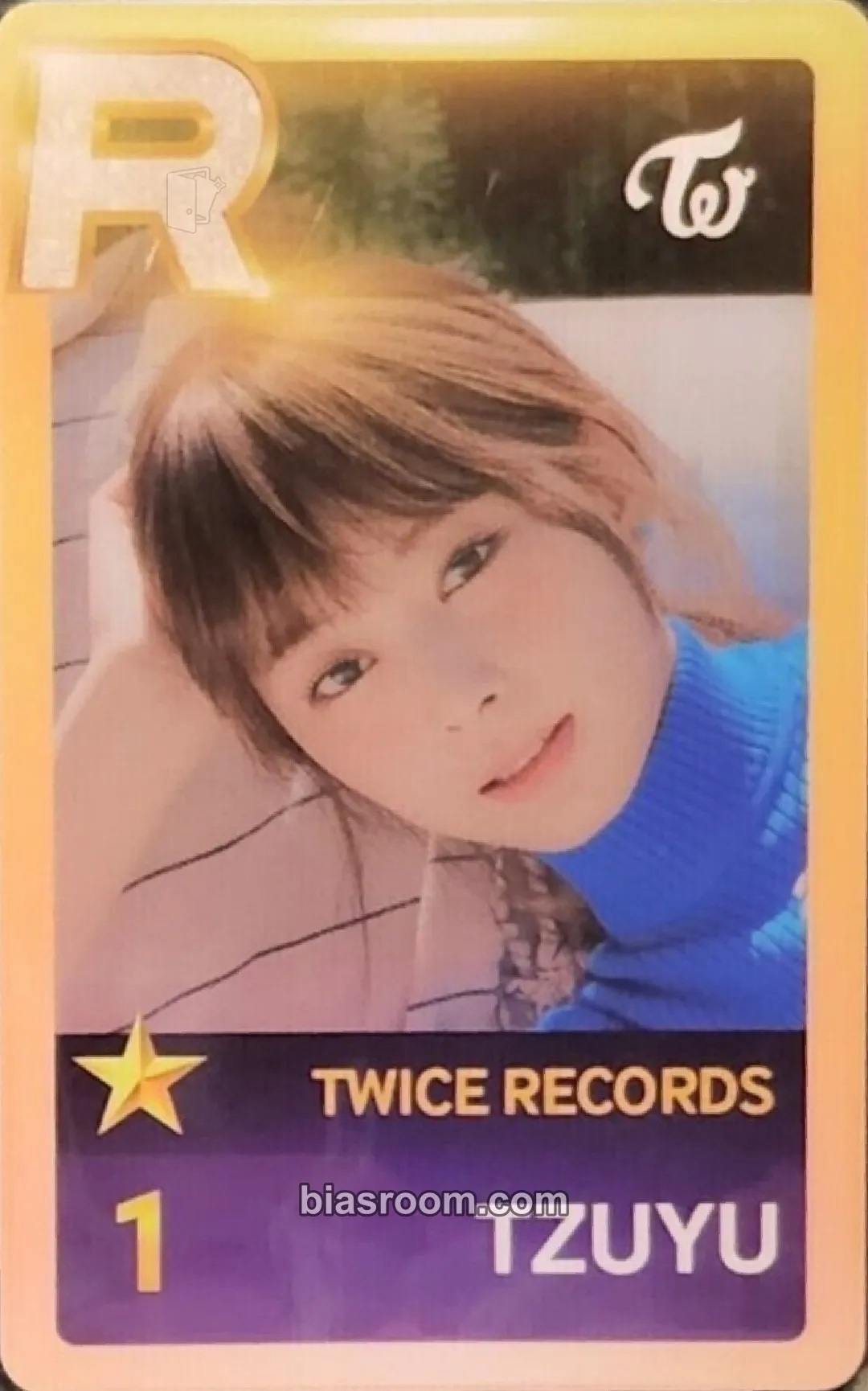 Tzuyu TWICE x SuperStar JYPNATION Photocard - TWICE - TWICE K-pop photocard
