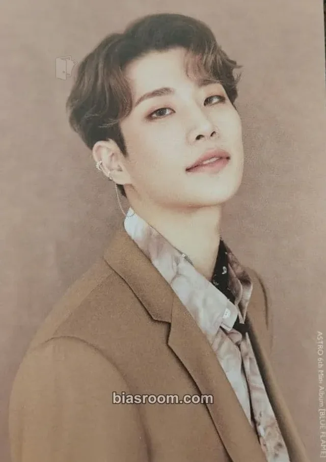 ASTRO - MJ - Blue Flame Album album inclusion postcard the book version
