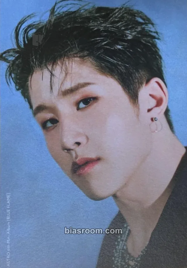 ASTRO - JinJin - Blue Flame Album album inclusion postcard the story version