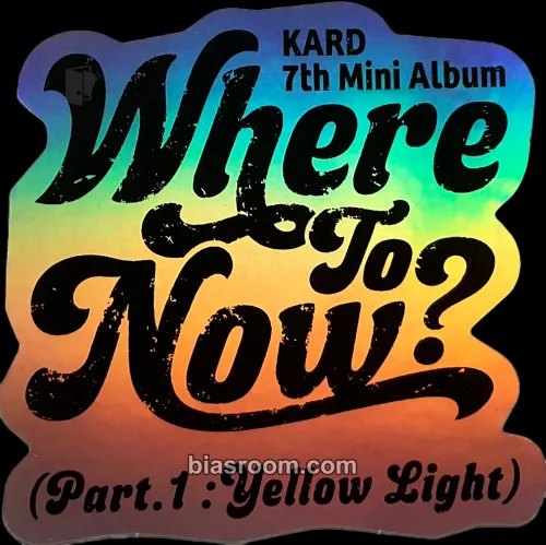 KARD 7th Mini Album 'Where To Now? (Part.1 : Yellow Light)' Photocard - KARD - KARD K-pop photocard