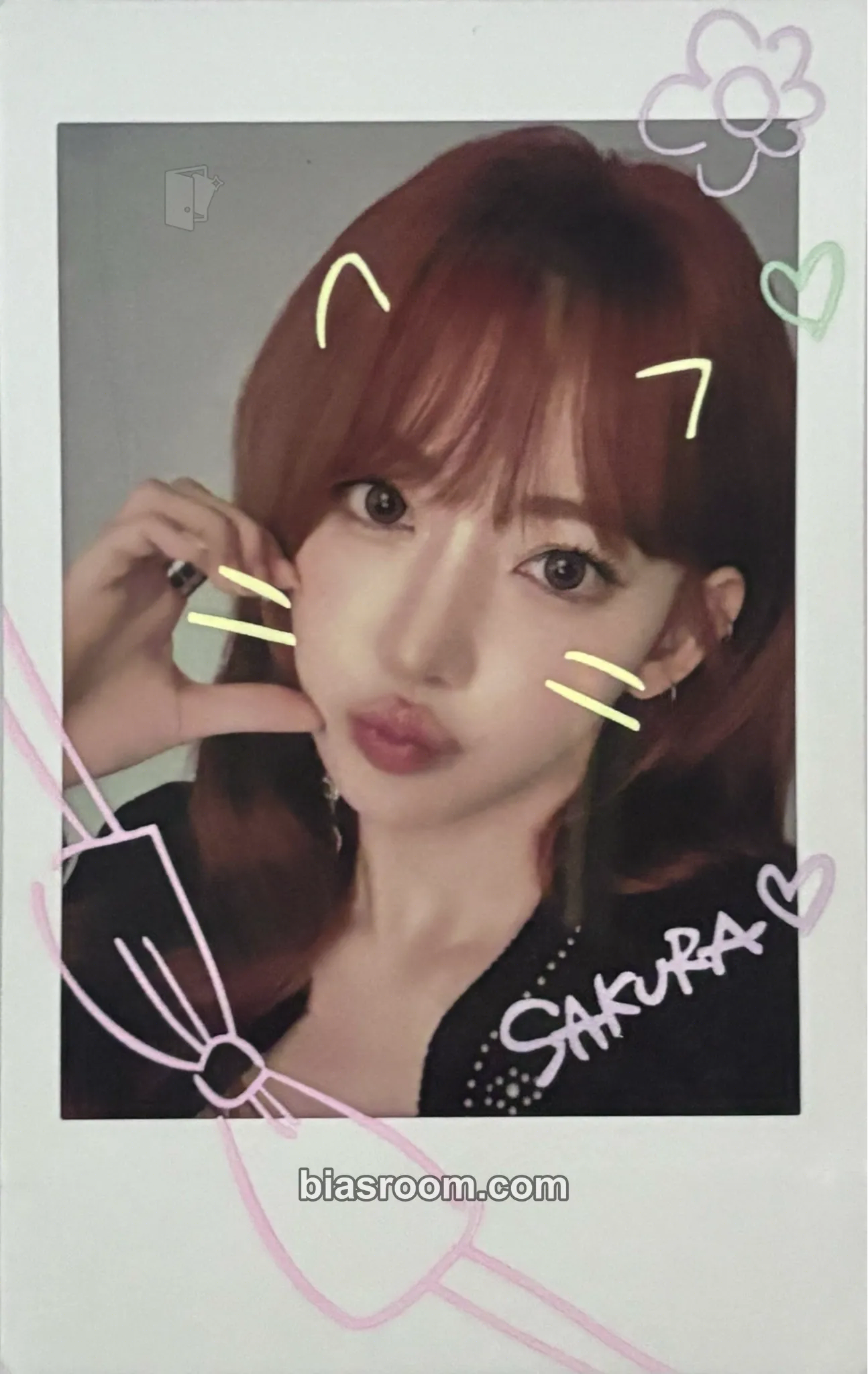 Sakura Easy Crazy Hot Tour Encore (2025/26) Photocard - LE SSERAFIM - LE SSERAFIM K-pop photocard