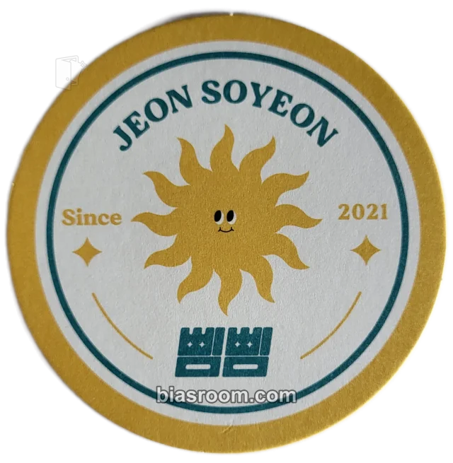 i-dle - Soyeon - Windy Album album inclusion coaster solo album