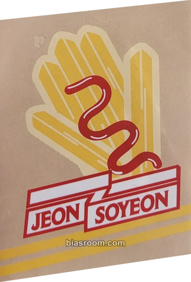 i-dle - Soyeon - Windy Album album inclusion sticker