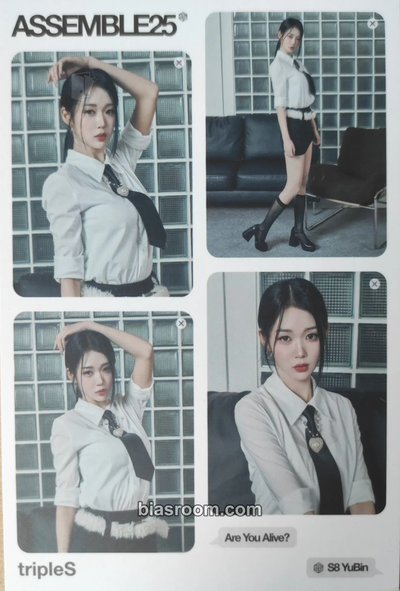Yubin Assemble25 Photocard - tripleS - tripleS K-pop photocard