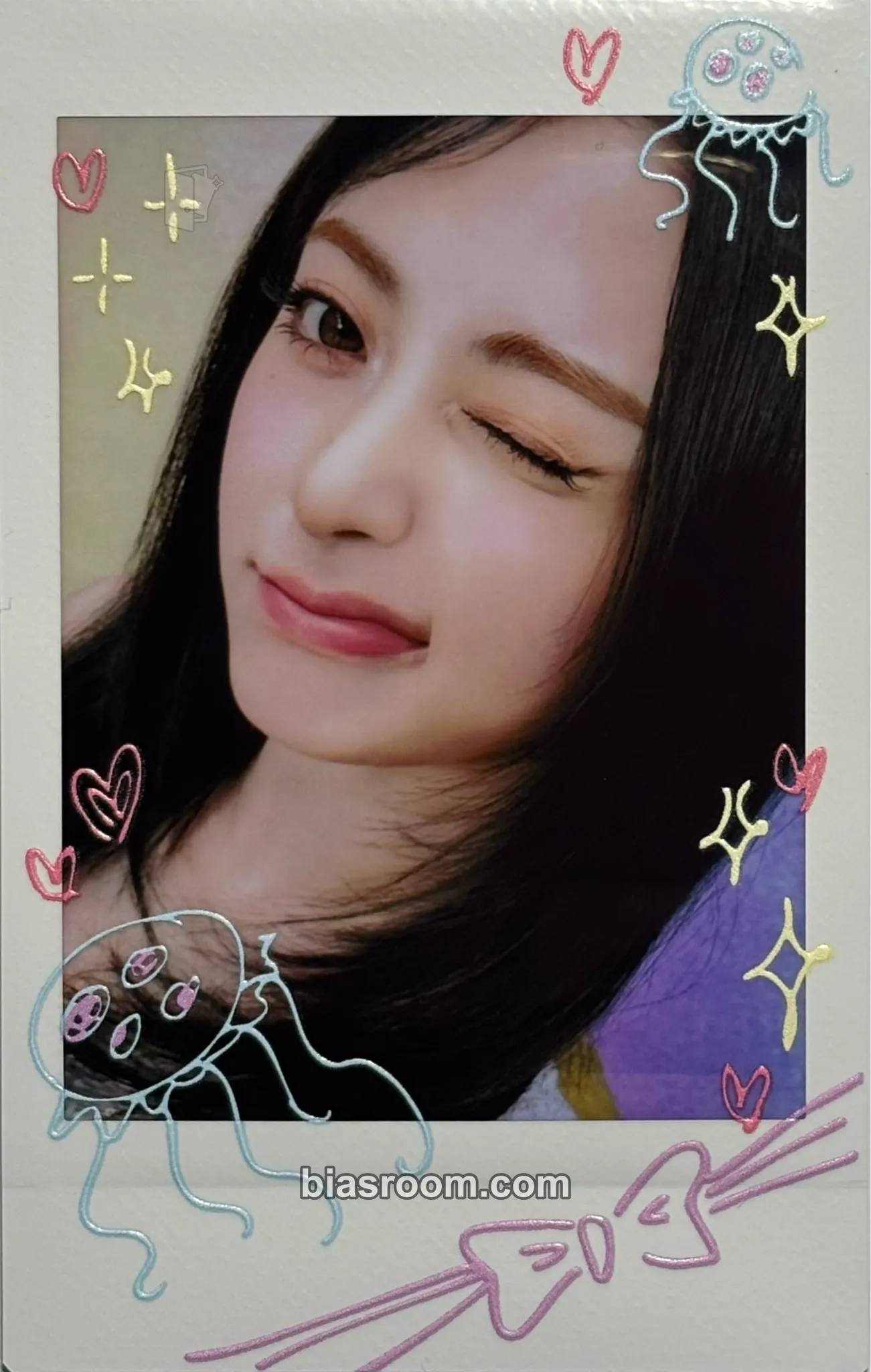 Huh Yunjin Easy Crazy Hot Tour (2025) Photocard - LE SSERAFIM - LE SSERAFIM K-pop photocard