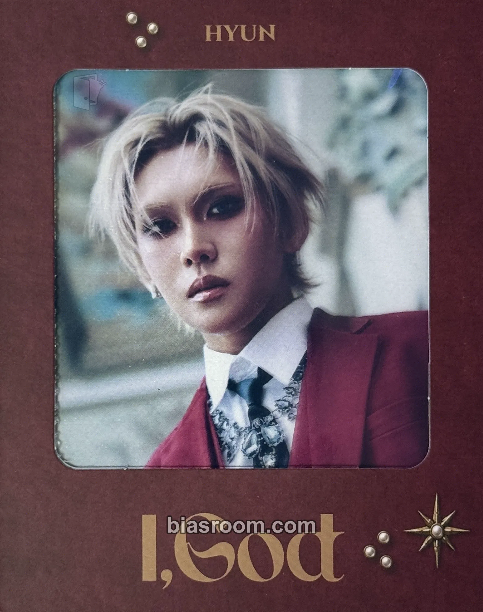 Hyun I, God Photocard - XLOV - XLOV K-pop photocard