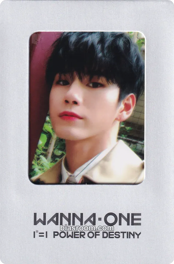 Seongwu 1¹¹=1 (Power of Destiny) Photocard - Wanna One - Wanna One K-pop photocard
