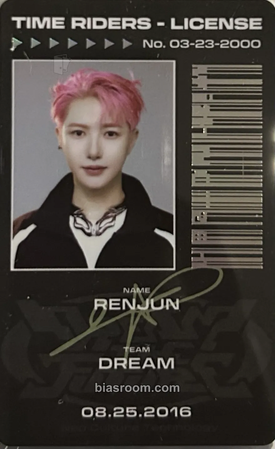 Renjun THE DREAM SHOW 4 : DREAM THE FUTURE Photocard - NCT DREAM - NCT DREAM K-pop photocard