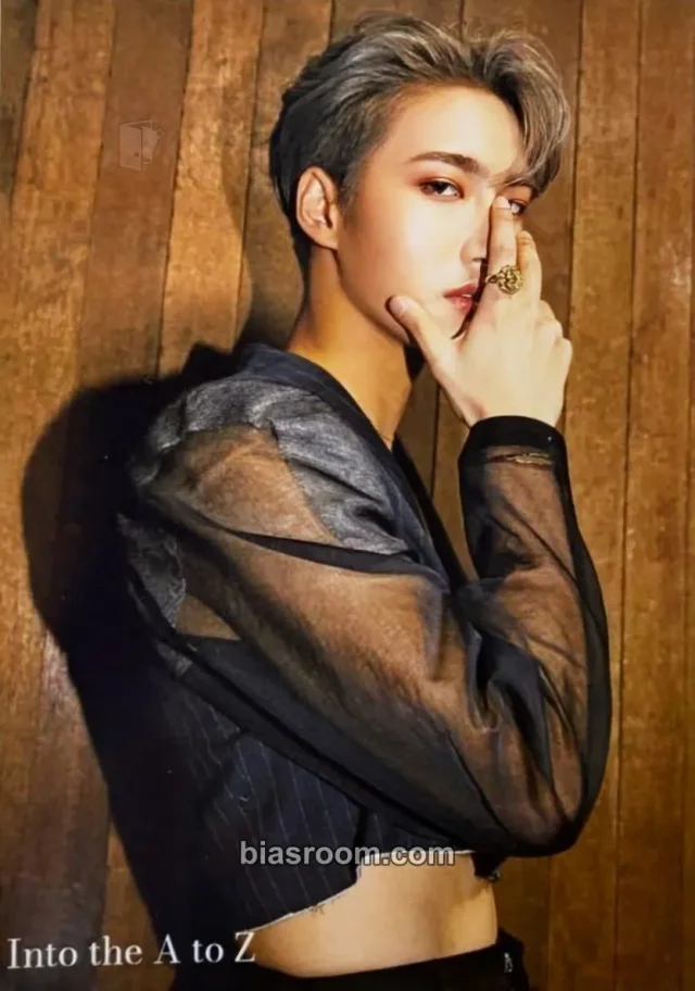 ATEEZ - Seonghwa - Into the A to Z Album familymart purchase benefit offline bromide photo print