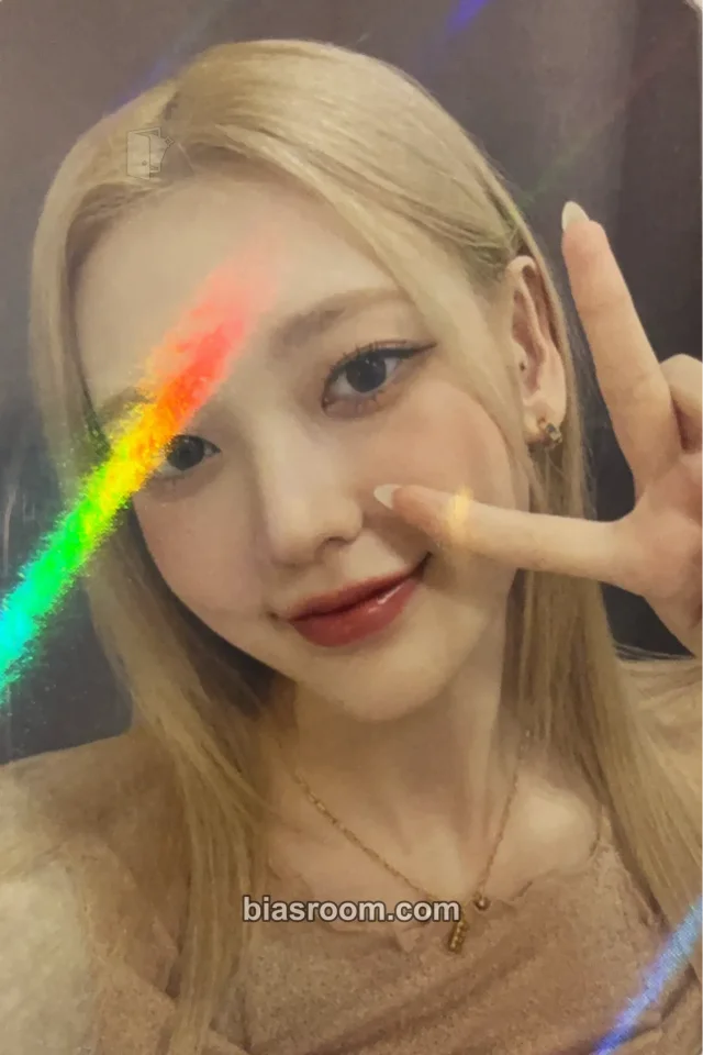 Nina IRRIS Wanna Know K-pop photocard