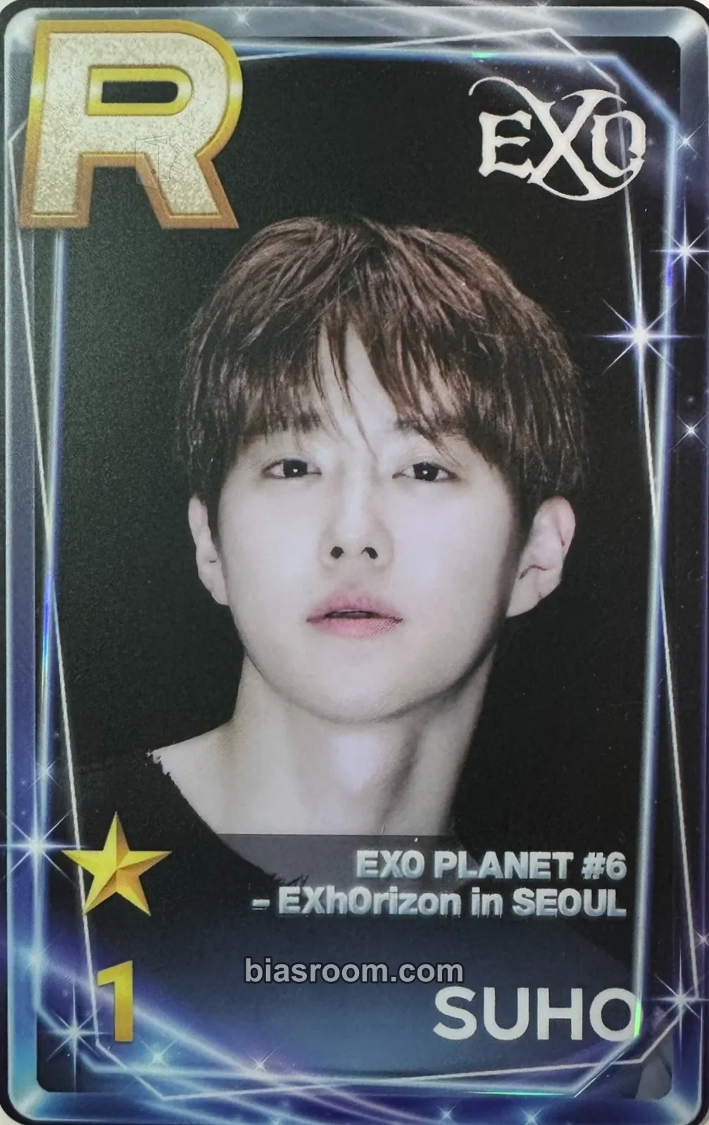 Suho SUPERSTAR SMTOWN Photocard - EXO - EXO K-pop photocard