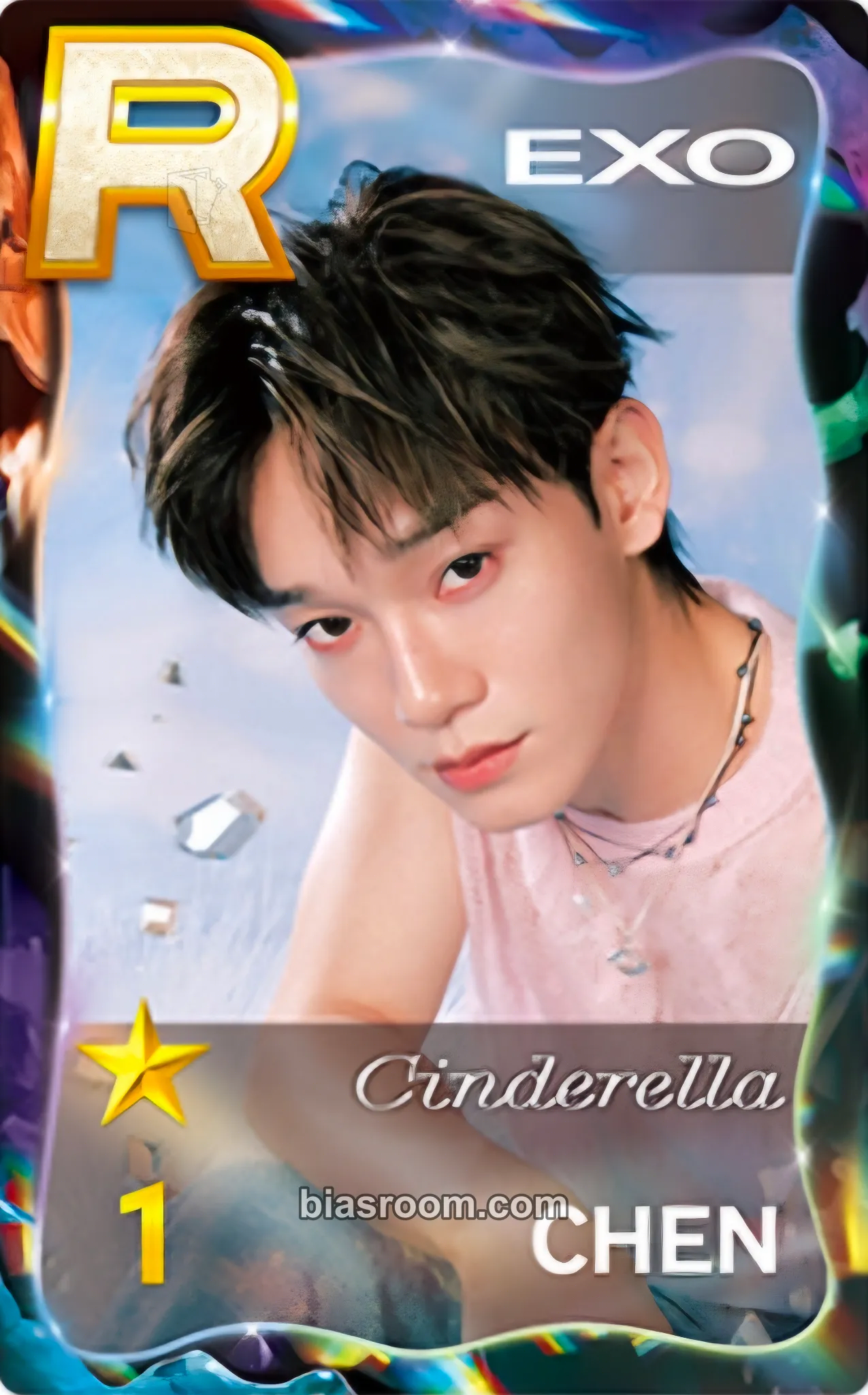 Chen SUPERSTAR SMTOWN Photocard - EXO - EXO K-pop photocard