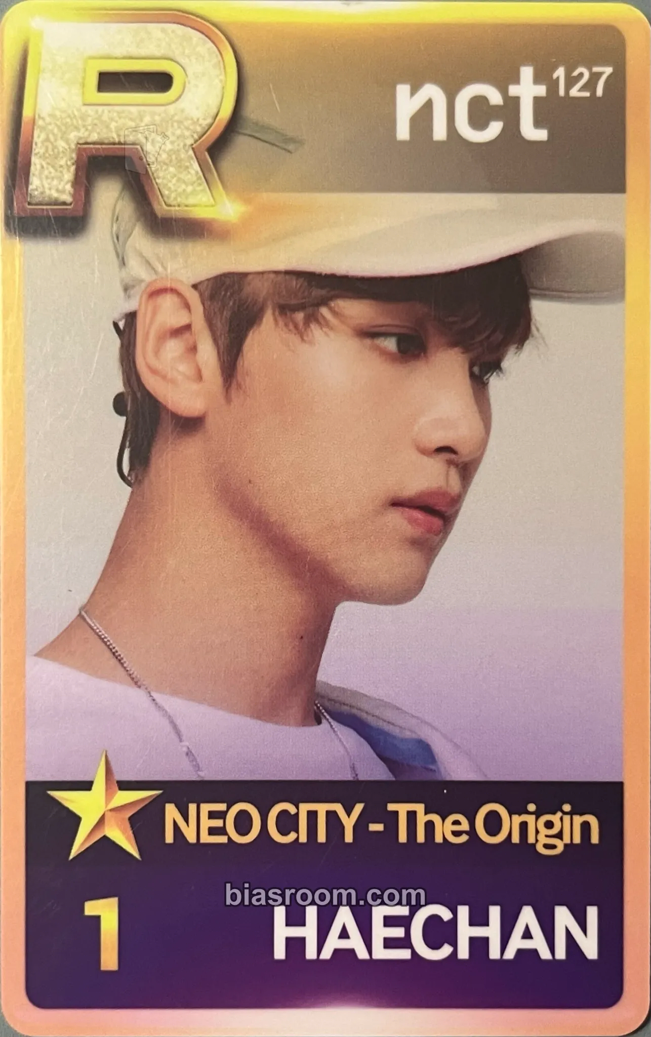 Haechan Neo City: The Origin (1st NCT127 Tour) Photocard - NCT 127 - NCT 127 K-pop photocard