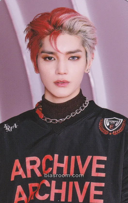 Taeyong Super One Merch Photocard - SuperM - SuperM K-pop photocard