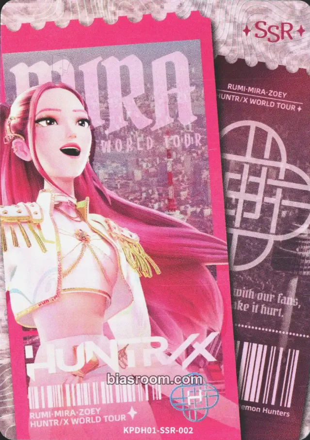 Mira Kayou x KPop Demon Hunters Collectable Trading Cards Photocard - KPop Demon Hunters - KPop Demon Hunters K-pop photocard