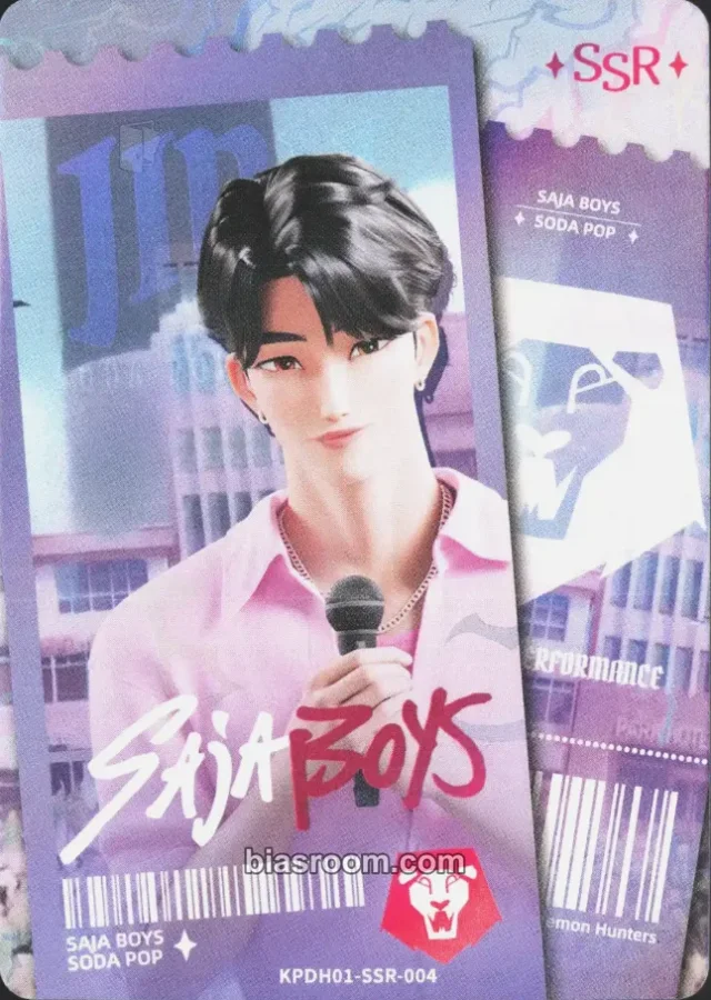 KPop Demon Hunters - Jinu - Kayou x KDH Collectable Trading Cards Other brand collaboration trading card classic version energy version
