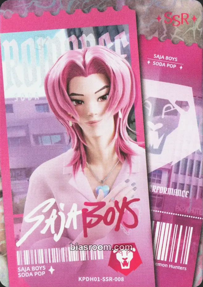 Romance Saja Kayou x KPop Demon Hunters Collectable Trading Cards Photocard - KPop Demon Hunters - KPop Demon Hunters K-pop photocard