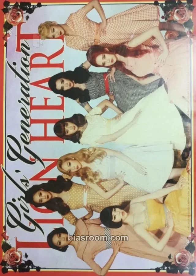 Girls' Generation - Lion Heart Album poster