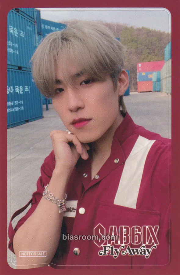 Woojin Fly Away Photocard - AB6IX - AB6IX K-pop photocard