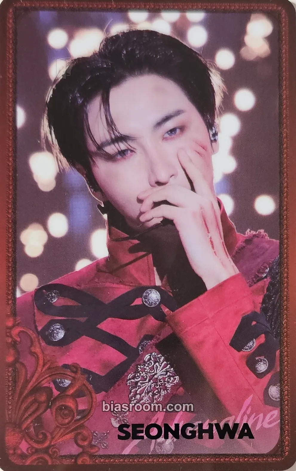 Seonghwa Higher Timepiece × ATEEZ Photocard - ATEEZ - ATEEZ K-pop photocard
