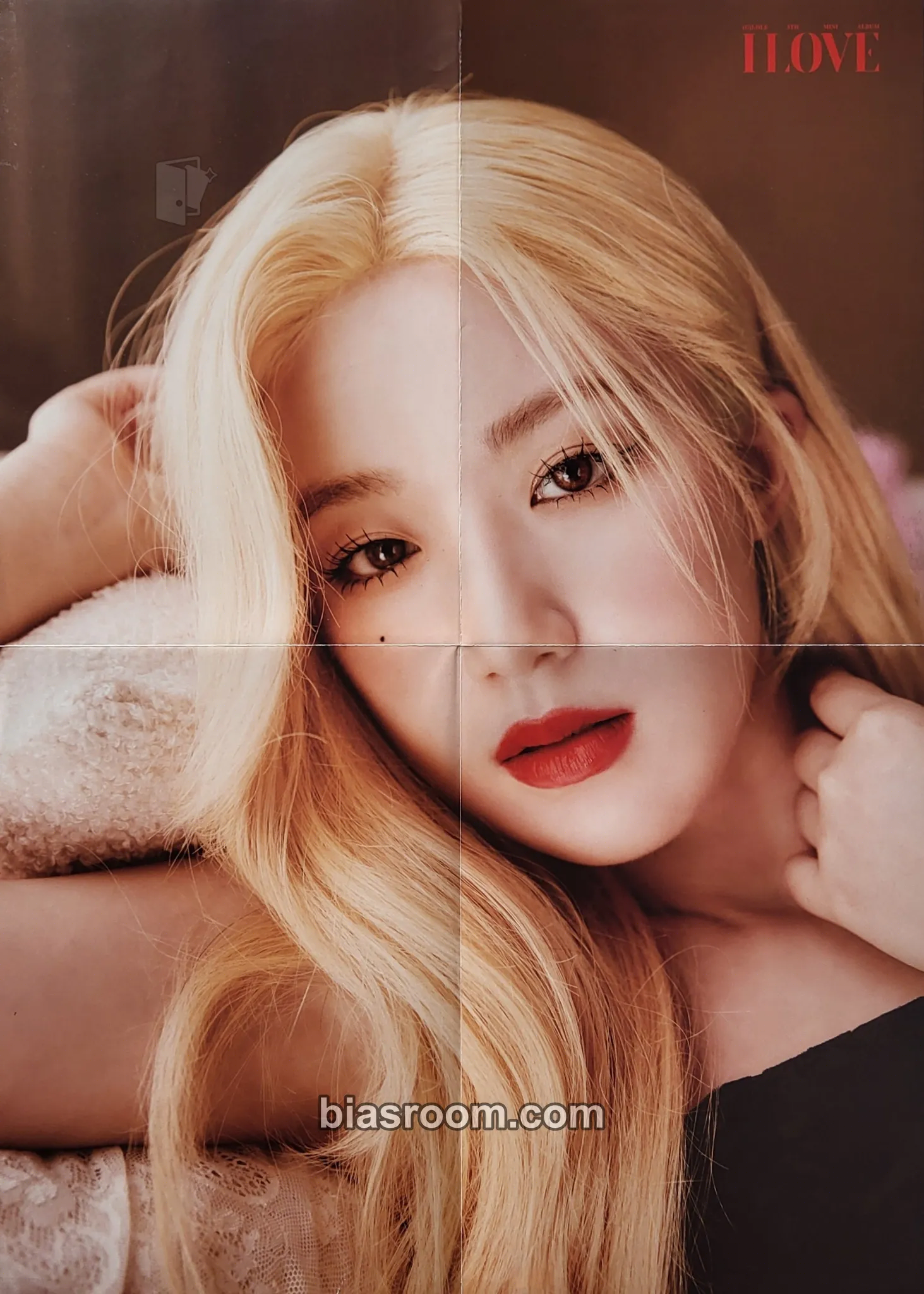 Shuhua I Love Photocard - i-dle - i-dle K-pop photocard